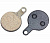 Тормозные колодки для дискового тормоза, semi-metallic, подходит к TEKTRO VB 129		