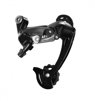 Переключатель задний MicroShift RD-M36, SGS, 2/3x8/9 скоростей, крепление на болт, 306г черный