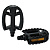 Педаль MTB HONGDING HD-830, 9/16 резьба, PP корпус, сталь. подшипник, 107х78мм, с рефлектором, ось 2