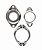 Гироротор для BMX, COMIRON GYROFree, 1.1/8", сталь, серебро.