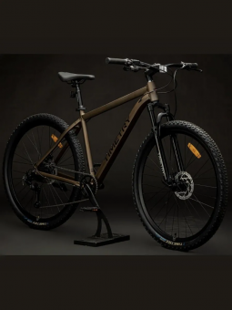 Велосипед (М) скоростной Time Try 26" 9s Алюминиевая рама 17" 15.5кг , TT403 золотой