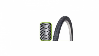 Покрышка TRIX 27.5"x2.125 (57-584) полуслик, TX-074, 30TPI, черная	
