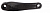 Шатун KRYPTON GTR-SP3034P, 170mm, PL+ST, квадрат, черный