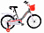 Велосипед Slider 18" (серый)