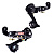 MTB, Переключатель задний SUNRUN RD-HG-04A, 6/7 скоростей, 2:1-shimano совместим, 11-34Т, емкость 35