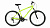 Велосипед Альтаир МТВ НT 27,5" 1.0 (27,5" 21ск. рост 19")  ярко-зеленый/черный