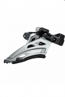 Переключатель передний Shimano Deore, M5100, 2x11 скоростей, верхняя тяга, 36T, средний хомут 31.8мм