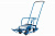 Санки Ника Тимка 5 Универсал  цвет - голубой с выдвижными колесами