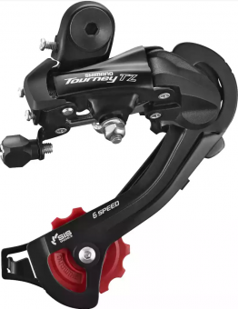 Переключатель задний Shimano Tourney TZ500 GS 6ск на болт/петух