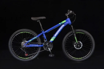 Велосипед скоростной Kennox Legion 24" рама сталь 21ск BLUE/Синий