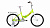 Велосипед Альтаир 20" KIDS compact скл (20" 1ск. с доп.колесами) зеленый