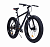 Велосипед фэт-байк 26"x4" рама 17" 24sp COMIRON "CHUBBY" 2023, ригидная вилка чёрный