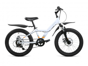 Велосипед Forward Dakota 20" 2.0 D Белый / Оранжевый 10.5"