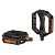 Педали STG FP-925, платформа, алюм, ось 9/16", насып. Подшип. Черные 