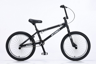 Велосипед трюковой 20" (М) STANT FLIP BMX 10", V-тормоз,черный