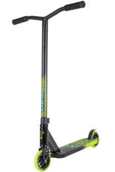 Трюковой самокат Tech Team Duker 202 2022 black/green черно/зелёный