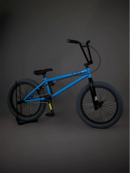 Велосипед трюковой (М) BMX TIME TRY рама 10" колёса 20" синий