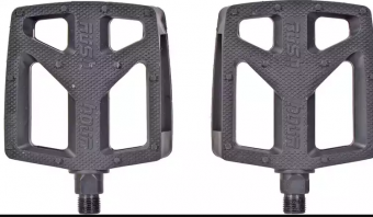 Педали MTB пластик 100x90 мм резьба 9/16 RH