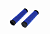 Грипсы TRIX, резиновые, 125мм, 2-х компонентные, синие с черным кантом HL-G49-DARK-BLUE	
