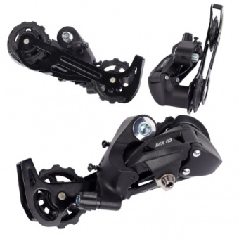 MTB, Переключатель задний SENTYEH MX 10 RD, 10 скоростей, 2:1-shimano совместим, 11-40Т, емкость 47Т