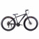 Велосипед фэт-байк 26"x4" рама 17" 24sp COMIRON "CHUBBY" 2023, ригидная вилка/ чёрный серый