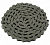 Цепь 8 ск., 1/2"X3/32"Х116, коричневая.VCN 8S