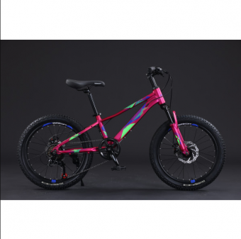 Велосипед скоростной BLACK WASP (M) PRIME 20 7s  рама 9 алюминий 268 RASPBERRY
