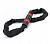 Замок кодовый R-LOCK CHAIN, 5 разрядов, 1200мм, стальная цепь, толщина металла 6 мм, чёрно-красный.