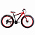 Велосипед фэт-байк 26"x4" рама 17" 24sp COMIRON "CHUBBY" 2023, ригидная вилка/ Чёрный красный
