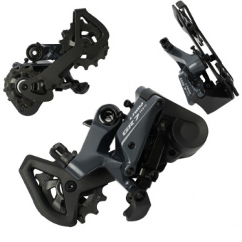 GRAVEL, Переключатель задний L-TWOO GR7 new, 10 скоростей, 11-46Т, емкость 41Т, материал: алюминий, 
