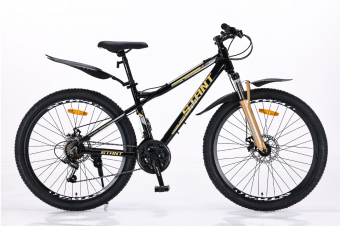 Велосипед скоростной (м) 26" STANT MD610 рама 16", Алюминий 21 ск, Черный