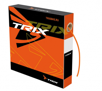 Рубашка троса тормоза TRIX ,ø 5 мм, оранжевая,цена за 1 метр
