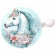 Звонок для велосипеда, рисунок " Unicorn", 50мм	