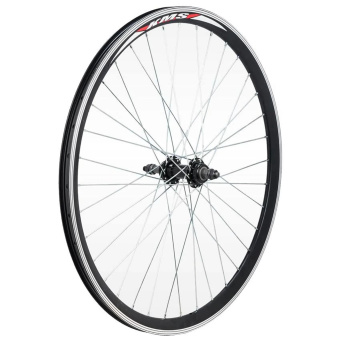 Колесо KMS 24" Заднее под трещетку,  V-Brake (гайка), двухстеночный