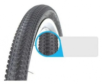 Покрышка TRIX 27.5"х 2.125 (57-584) TXBL-749, горная низкая, черная 