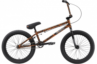 Велосипед  BMX Tech Team  GRASSHOPPER 20" (оранжево-черный