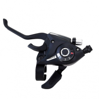 MTB, Комборучка, Шифтер левый, SUNRUN SL-KD-80, 3 скорости, 2:1 shimano совместим, трос перекл. 1800