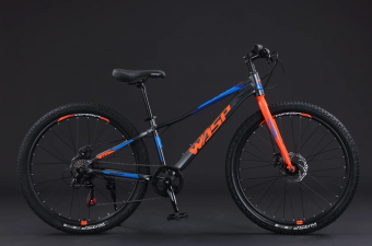 Велосипед скоростной BLACK WASP (M) FLY 26 7S  RIGID BLACK ORANGE