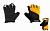 Перчатки TRIX Nw муж. XL коротк. пальцы, гель, дышащая лайкра/искусств. замша, черно-оранжевые