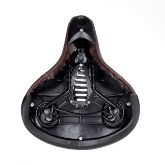 Седло велосипедное комфортное KRYPTON KRPT-133A, размер: 275x230