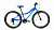 Велосипед Forward Jade 24" 1.0 Синий-бирюзовый  рама 12"