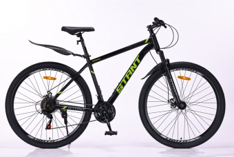 Велосипед скоростной (M) 29" STANT MD9000 рама 19" сталь, 21 ск, черный/зеленый