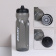 Бутылка для воды ZEON / WB105 / Пищевой PE / 750ML / Серый 