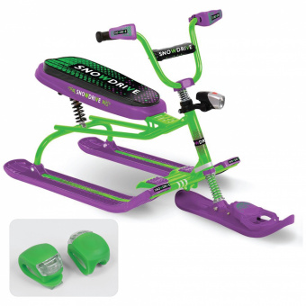 Снегокат "Snowdrive" СНД3N/G NeonGreen