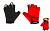 Перчатки TRIX Nw муж. L коротк. пальцы, гель, дышащая лайкра/искусств. замша, красные