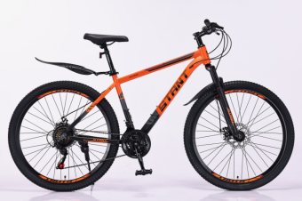 Велосипед скоростной (М) 26" STANT MD6500 14", 21 ск АЛЮМИНИЙ, оранжевый