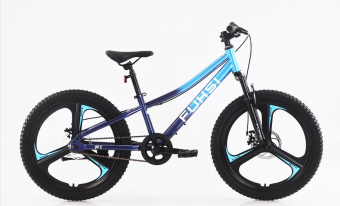 Велосипед скоростной (М) Time Try Fushi 22" FU658 рама 13"  Синий / Blue