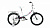 Велосипед Альтаир 20" KIDS compact скл (20" 1ск. с доп.колесами) белый