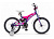 Велосипед детский с доп колесами STELS Jet 16" Z010  9" фиолетовый