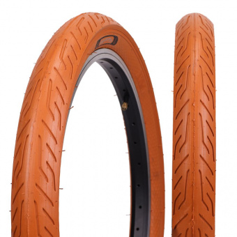 Покрышка для велосипеда KRYPTON BMX STORM 20X2.50 Orange 27TPI